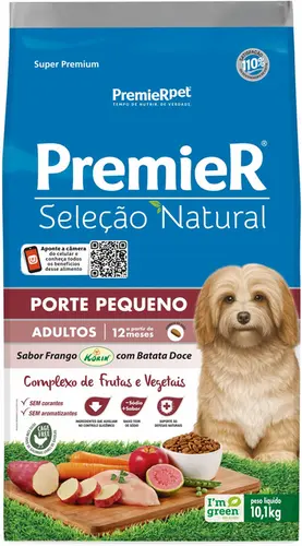 PREMIER SELEÇÃO NATURAL BATATA DOCE RAÇAS PEQUENAS ADULTO
