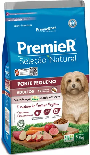 PREMIER SELEÇÃO NATURAL BATATA DOCE RAÇAS PEQUENAS ADULTO