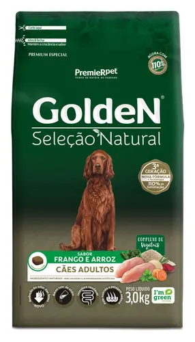 GOLDEN SELEÇÃO NATURAL ADULTO