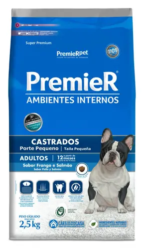 PREMIER AMBIENTES INTERNOS CASTRADOS 12KG