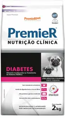 PREMIER NUTRIÇÃO CLINICA DIABETICOS PEQ PORTE 2KG