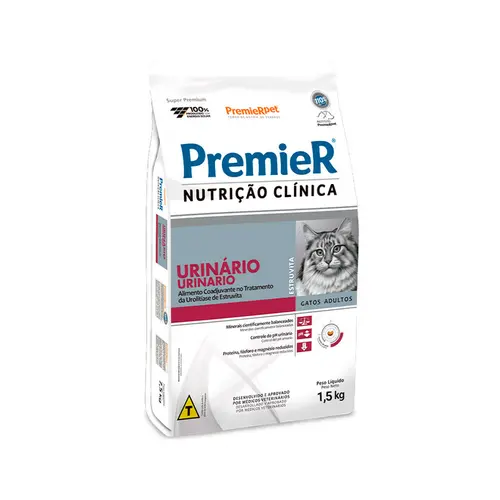 PREMIER NUTRICAO CLINICA GATOS URIN ESTRU 500G