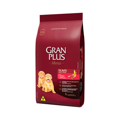 GRAN PLUS CARNE FILHOTE 10,1KG