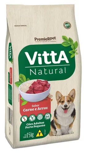 VITTA NATURAL RAÇAS PEQUENAS CARNE ADULTO
