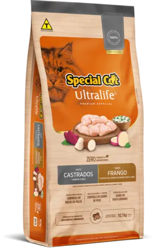 SPECIAL CAT ULTRALIFE CASTRADOS FRANGO