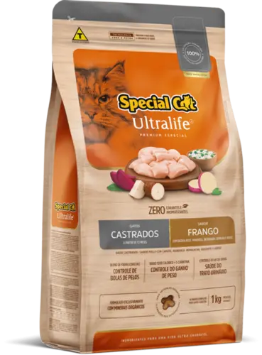 SPECIAL CAT ULTRALIFE CASTRADOS FRANGO
