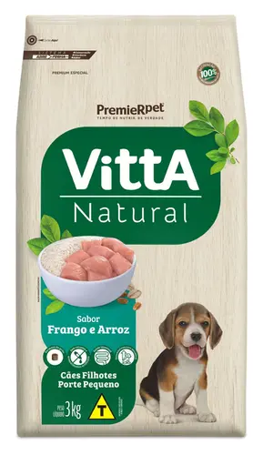VITTA NATURAL RAÇAS PEQUENAS FRANGO FILHOTE