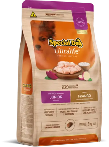 SPECIAL DOG ULTRALIFE RAÇAS PEQUENAS JUNIOR 1KG