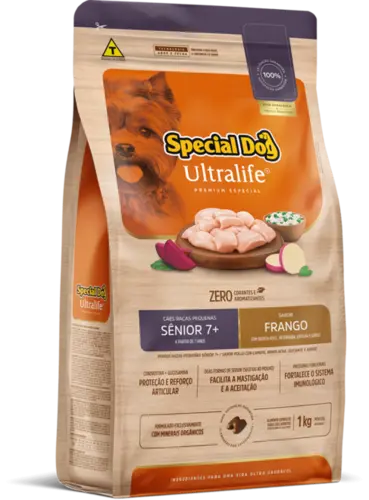 SPECIAL DOG ULTRALIFE RAÇAS PEQUENAS SENIOR