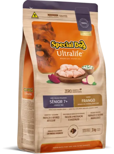 SPECIAL DOG ULTRALIFE RAÇAS PEQUENAS SENIOR 1KG