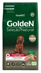 GOLDEN SELEÇÃO NATURAL FILHOTE 3KG