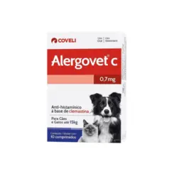 ALERGOVET C 0.7MG 10 COMPRIMIDOS