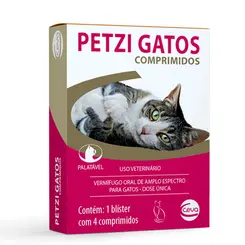 PETZI GATOS 4 COMPRIMIDOS