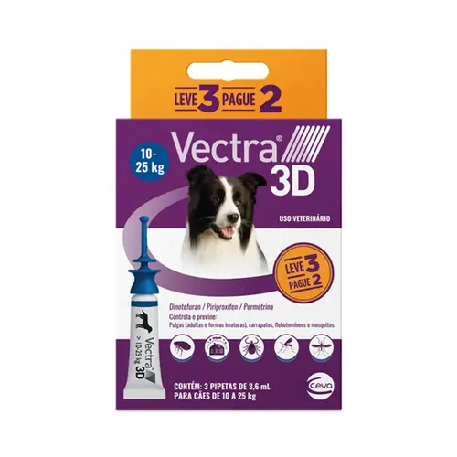 VECTRA 3D 10 A 25KG 1 PIPETA