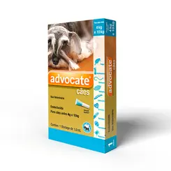 ADVOCATE CÃES 4-10KG 1.0ML 3 PIPETAS