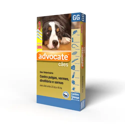 ADVOCATE CÃES 25-50KG 4.0ML