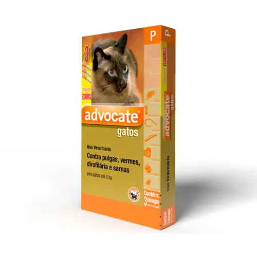 ADVOCATE GATOS 1 A 4KG 1 PIPETA