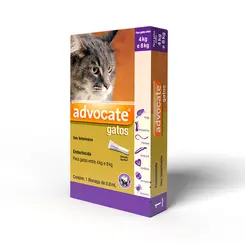 ADVOCATE GATOS 4 A 8KG 3 PIPETAS