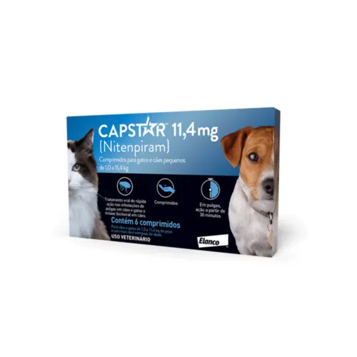 CAPSTAR 11,4MG 1 COMPRIMIDO