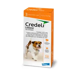 CREDELI 225MG 5,5 A 11KG 3 COMPRIMIDOS