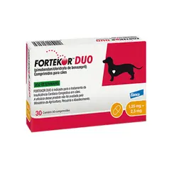 FORTEKOR DUO 1.25/2.5MG 30 COMPRIMIDOS