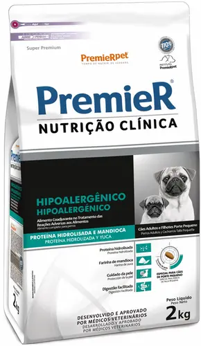 PREMIER NUTRIÇÃO CLINICA HIPO PROT HIDRO PEQ PORTE 2KG