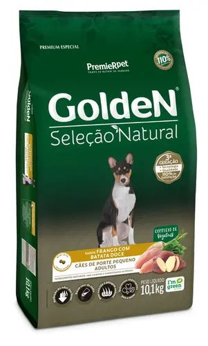GOLDEN SELEÇÃO NATURAL BATATA DOCE MINIBITS ADULTO