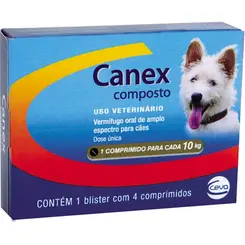 CANEX COMPOSTO 4 COMPRIMIDOS