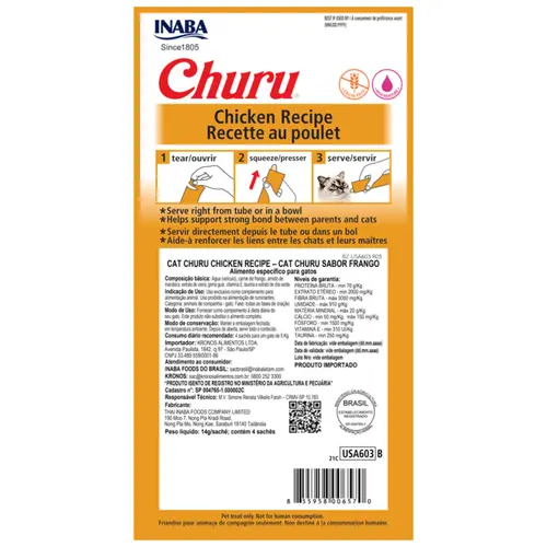CHURU CAT GALINHA 56G