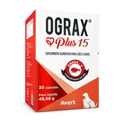 OGRAX PLUS 15 30 CÁPSULAS