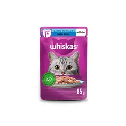 WHISKAS SACHE CASTRADOS PEIXE 85G 85G
