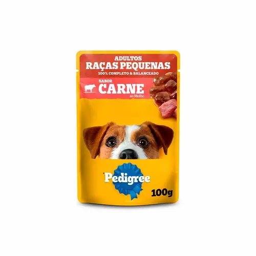 PEDIGREE SACHE CARNE RAÇAS PEQUENAS