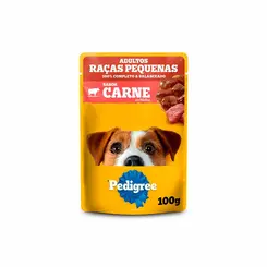 PEDIGREE SACHE CARNE RAÇAS PEQUENAS 100G