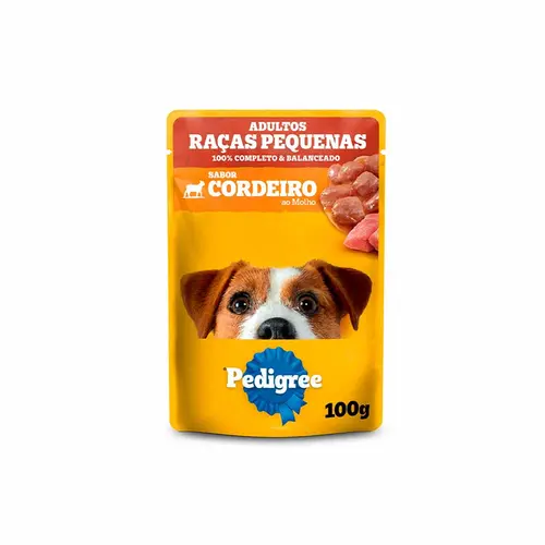 PEDIGREE SACHE CORDEIRO RAÇAS PEQUENAS