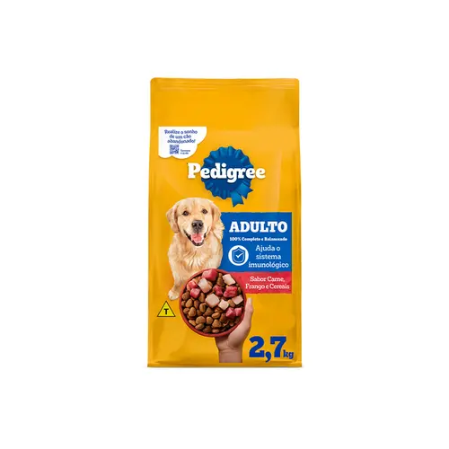 PEDIGREE ADULTO CARNE E FRANGO 900G