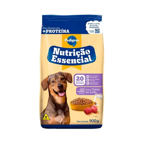 PEDIGREE ESSENCIAL ADULTO AO LEITE