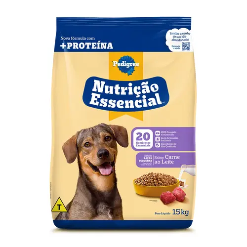 PEDIGREE ESSENCIAL ADULTO AO LEITE
