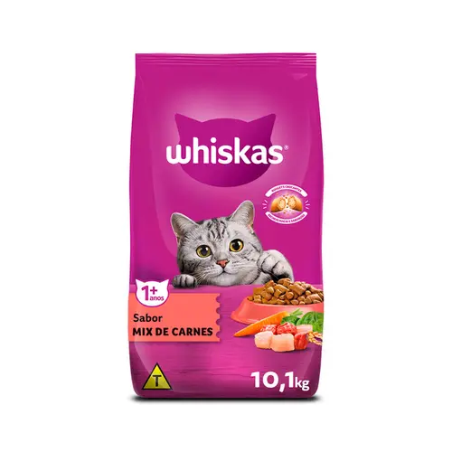 WHISKAS ADULTO MIX DE CARNES 2,7KG