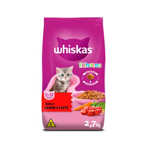 WHISKAS FILHOTE CARNE