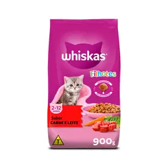 WHISKAS FILHOTE CARNE 900G