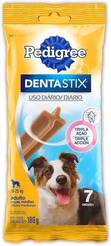 PEDIGREE DENTASTIX RAÇAS MEDIAS 3 STICKS 75G