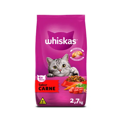 WHISKAS ADULTO CARNE 900G