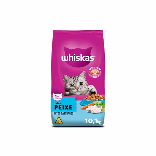 WHISKAS CASTRADO PEIXE