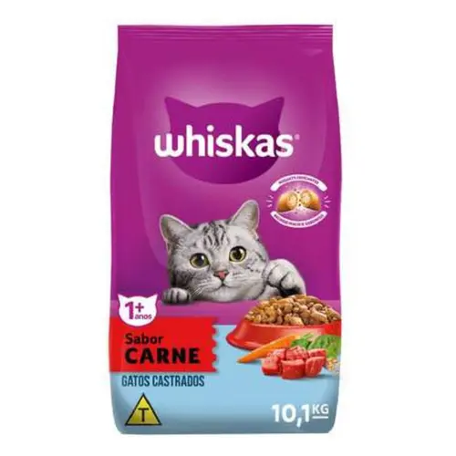 WHISKAS CASTRADO CARNE