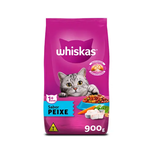 WHISKAS ADULTO PEIXE 900G