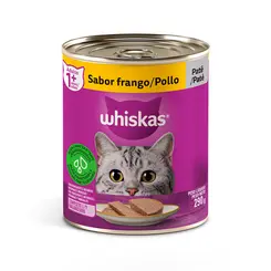 WHISKAS LATA FRANGO PATÊ 290G