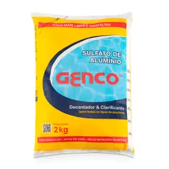 GENCO SULFATO DE ALUMINIO 2KG