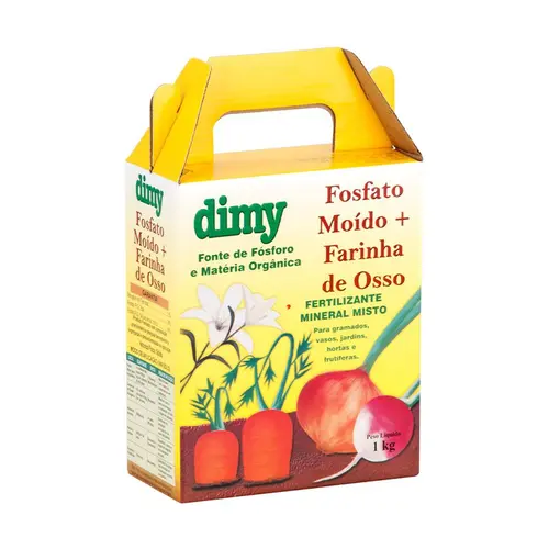 DIMY FOSFATO MOIDO+FARINHA DE OSSO 1KG
