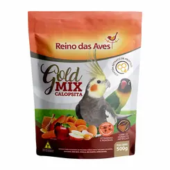 REINO DAS AVES CALOPSITA GOLD MIX 4KG