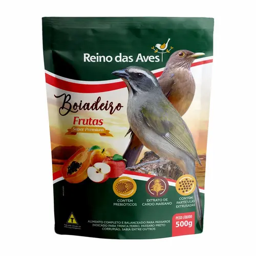 REINO DAS AVES BOIADEIRO FRUTAS